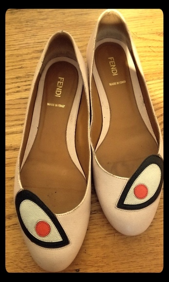 FENDI Monster Eye flats - Picture 2 of 5